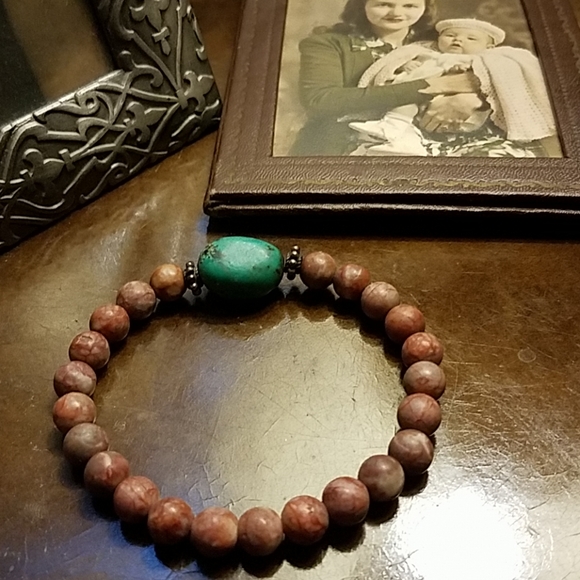 Jewelry - Turquoise and Jasper stone Bracelet